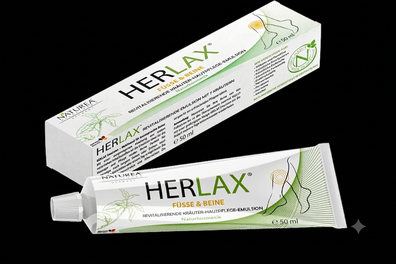 HERLAX – العناية اليومية والراحة المنعشة للقدمين والساقين